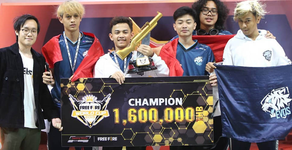  Indonesia Dominasi Turnamen Free Fire World Cup 2019